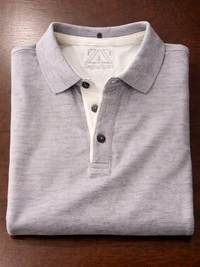 Zegna Sport Gray Polo Shirt | 100% Cotton Classic